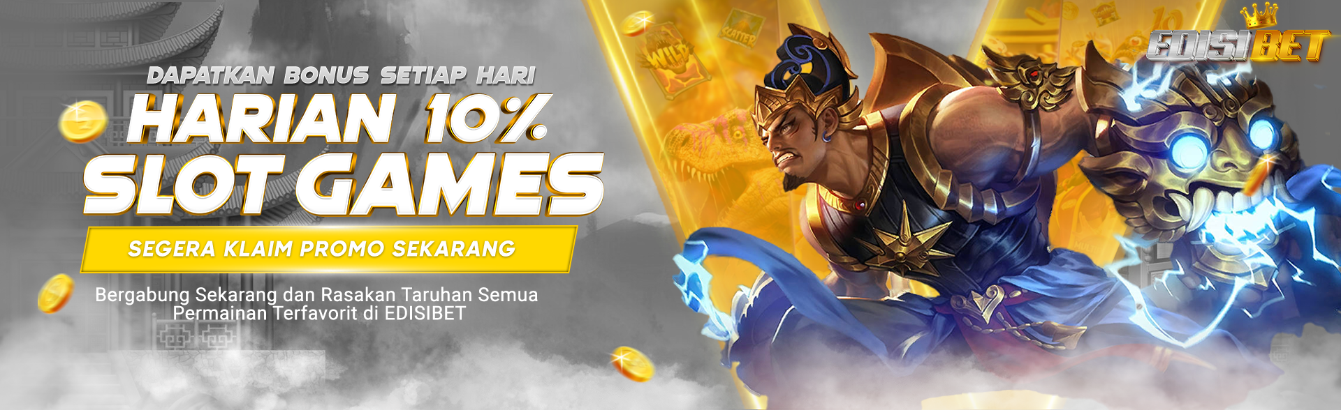 Bonus Deposit Harian Game Slot 10%