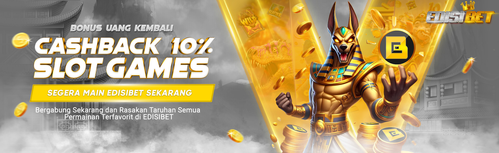 Bonus Cashback Slot Up 10%