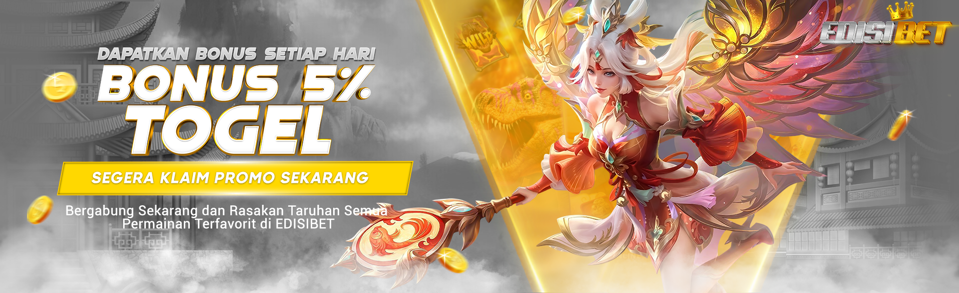 BONUS TOGEL 5%
