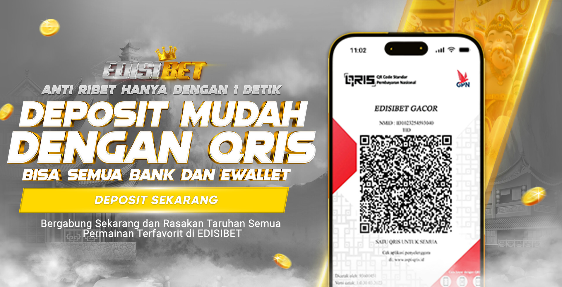 Deposit Mudah Dengan Qris